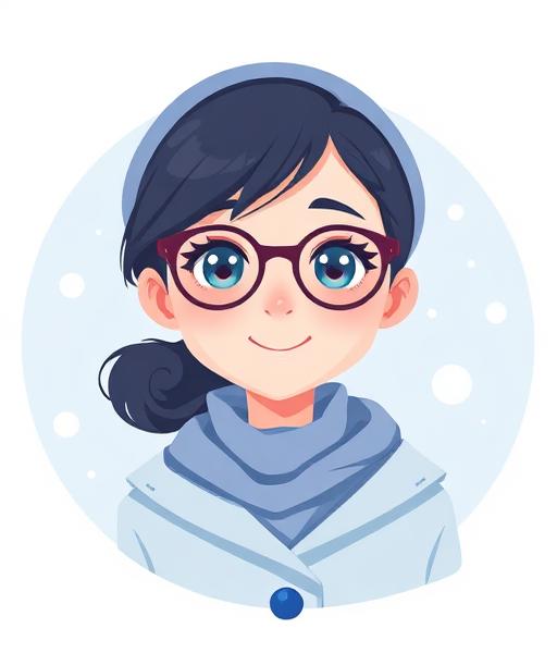 Retrato estilo cartoon de Dra. Laura Martínez